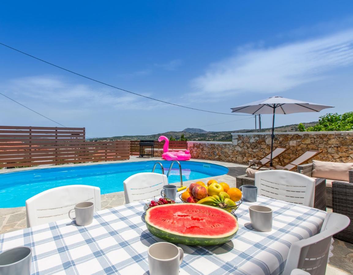 Apokoronas Views Villa Neon Khorion  Bagian luar foto